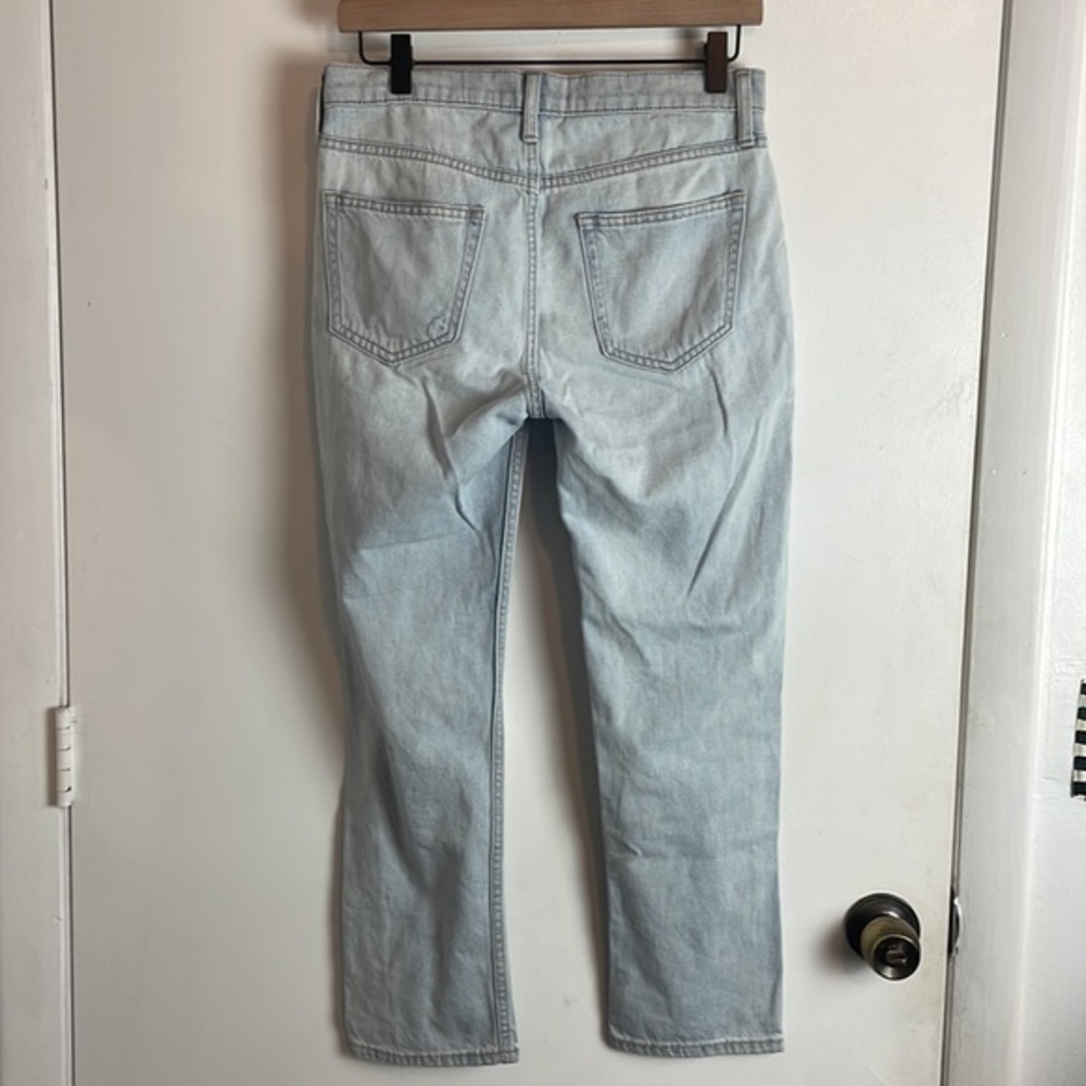 Gap Light Wash Distressed Boyfriend Jeans 00 / 24P - Picture 8 of 11